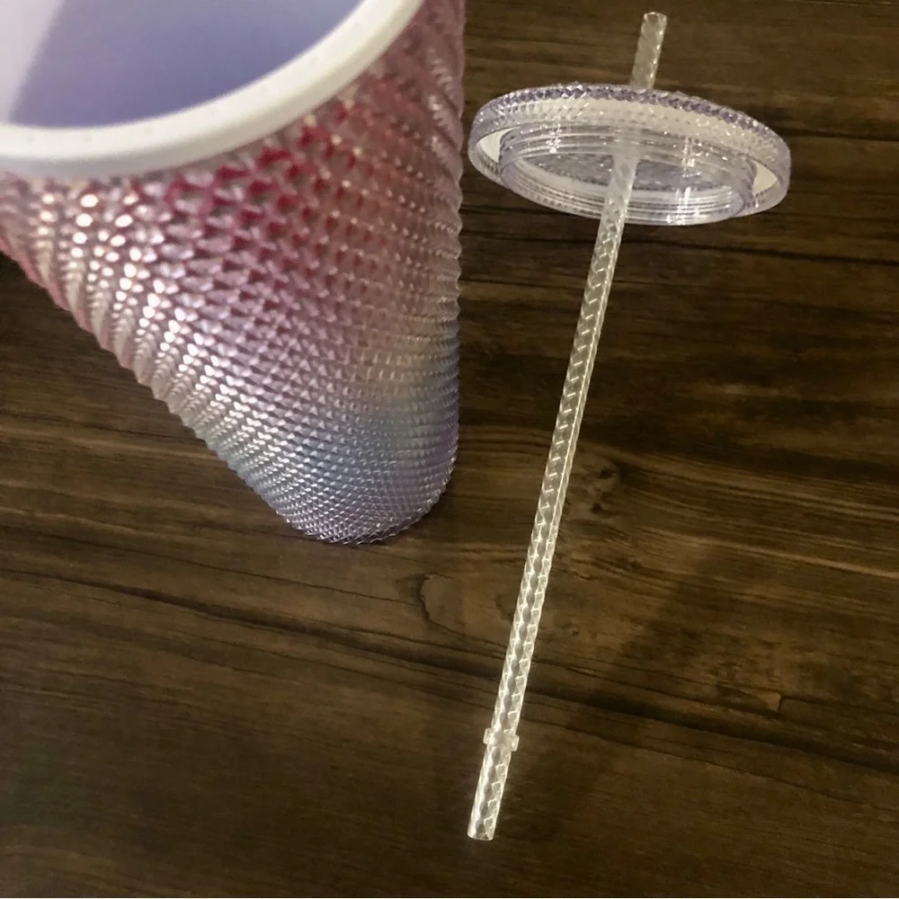 Starbucks Pride 2020 Studded Rainbow Cold Cup 24 Fl oz Tumbler - Picture 6 of 7